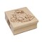 Silly Samoyed Sledding Snow Dog Square Rubber Stamp for Stamping Crafting